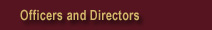 Officers and Directors